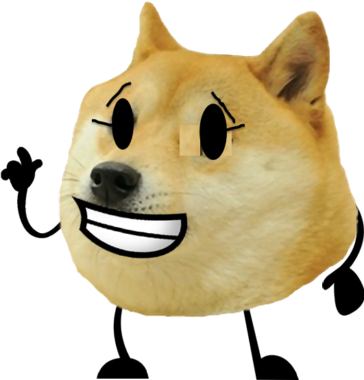 Doge - Wow Such Doge! Wow Such Doge! Wow Such Doge! Sticker (558x555), Png Download