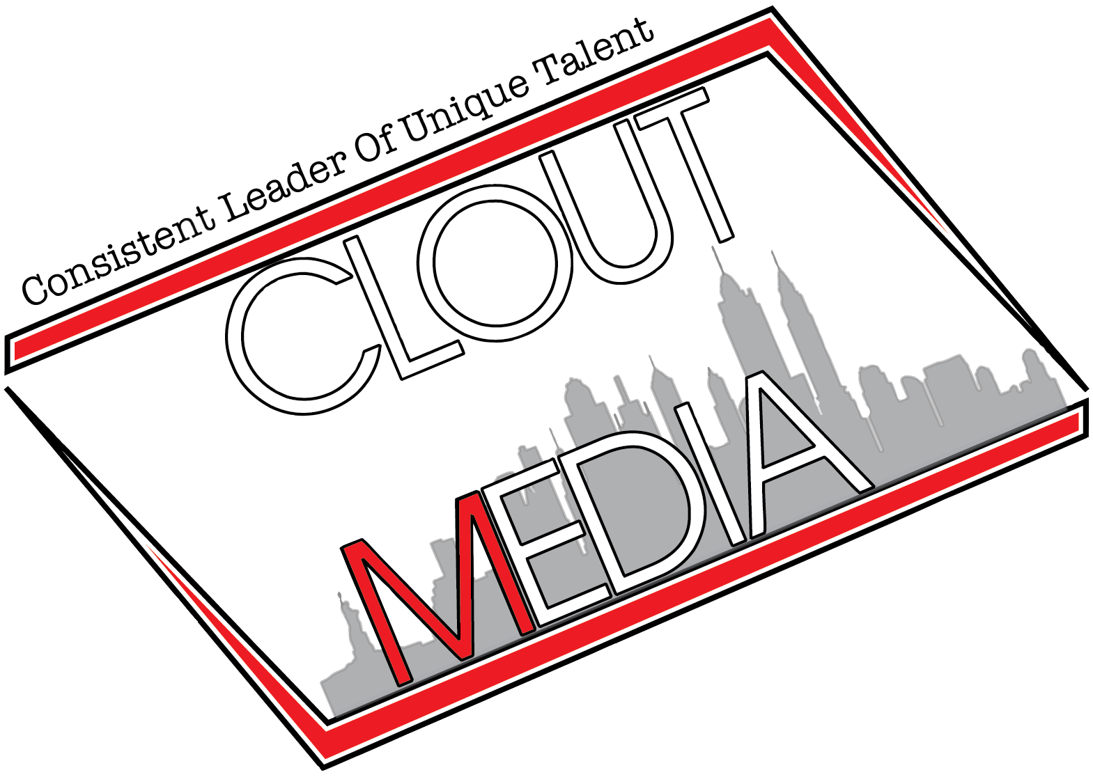 The Clout Media Logo Appears On The Front Page Of The - Date Night (1569x1116), Png Download
