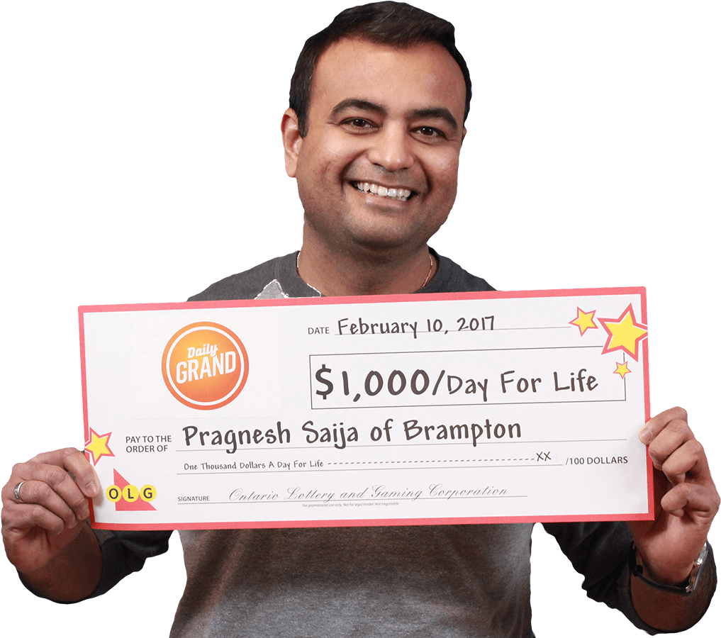2017 Olg February 24 Winners Rotating Pragnesh Saija - Olg Daily Grand Winners (1121x937), Png Download
