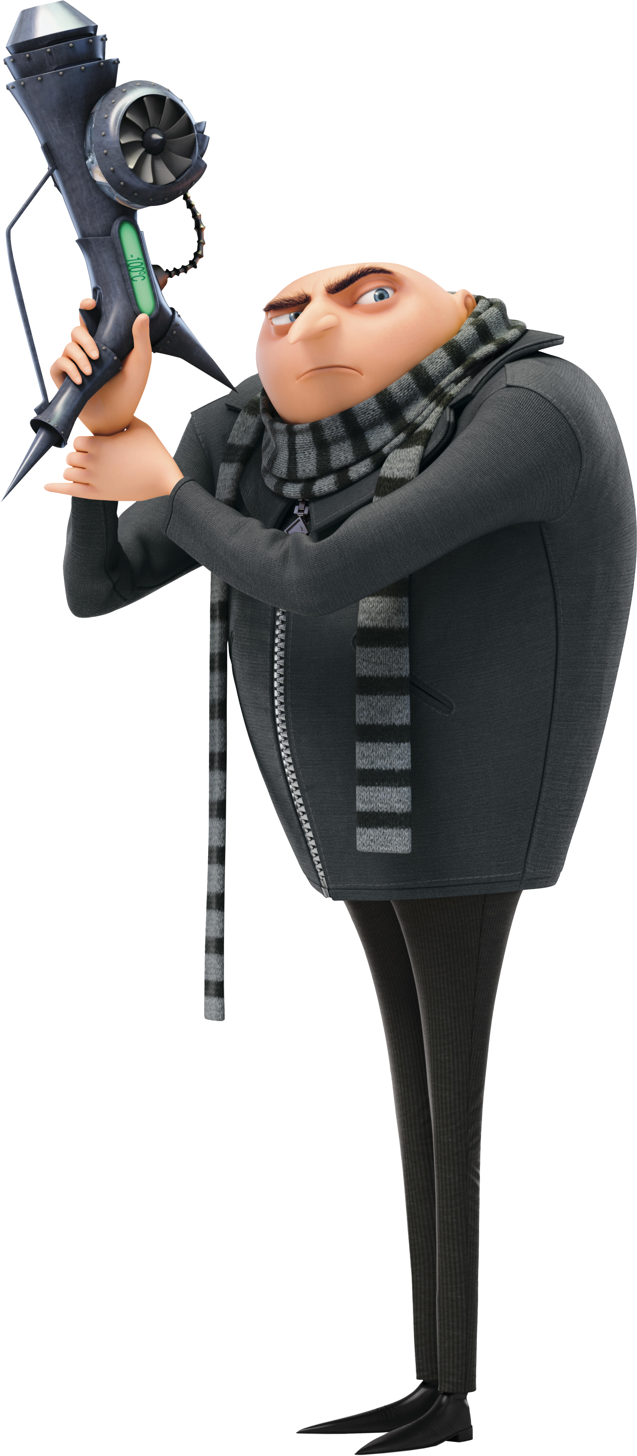 View Full Size - Despicable Me Gru Png (2655x5640), Png Download