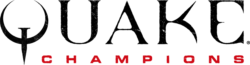 Quake Champions Launches Via Early Access On August - Quake Champions Logo (850x222), Png Download
