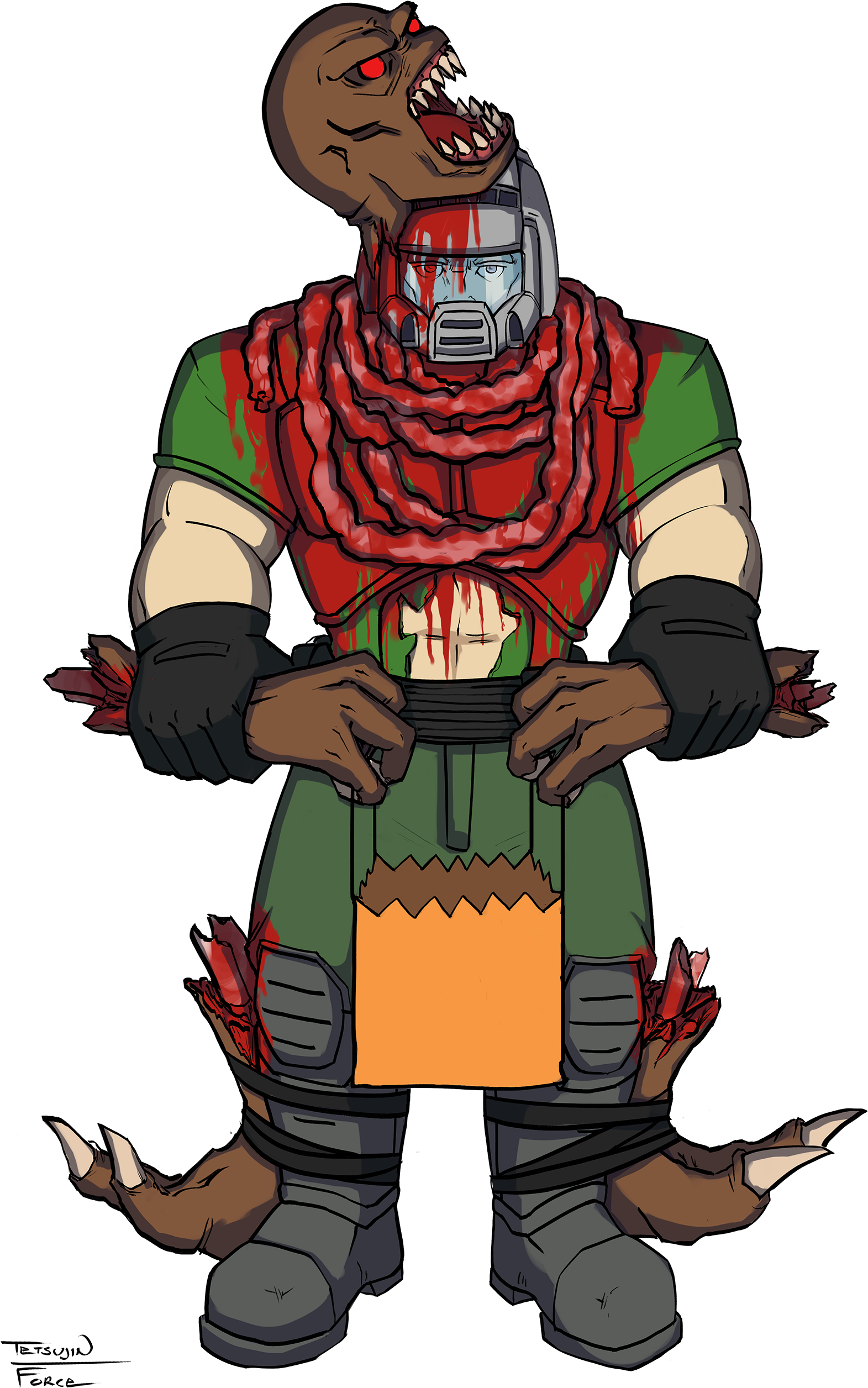 Doom Thread / Retro Fps Thread - Video Game (1650x2550), Png Download