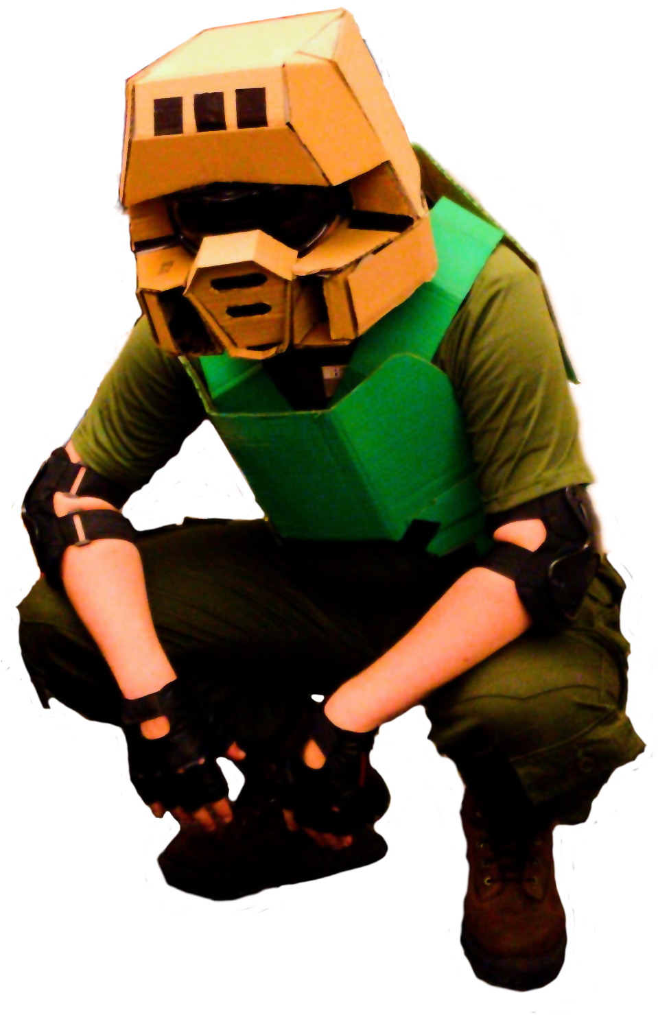 No You Will Be Kill Demunz Png Doom Guy Costume - Demunz (1266x1689), Png Download