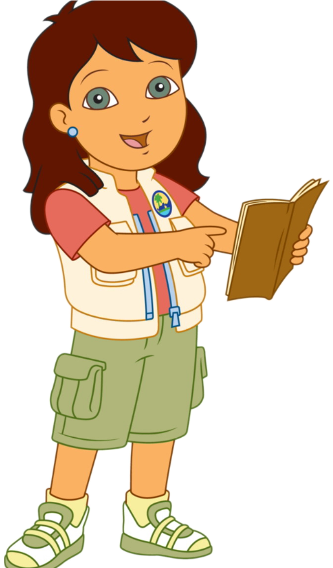 Cartoon Characters Dora The Explorer Png Thomas Dafoe - Go, Diego, Go! The Essential Guide (693x1150), Png Download