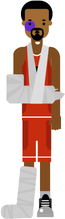 Derrick Rose - Illustration (900x505), Png Download