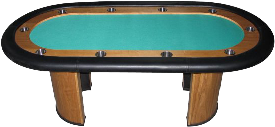 1 - Poker Table (550x264), Png Download