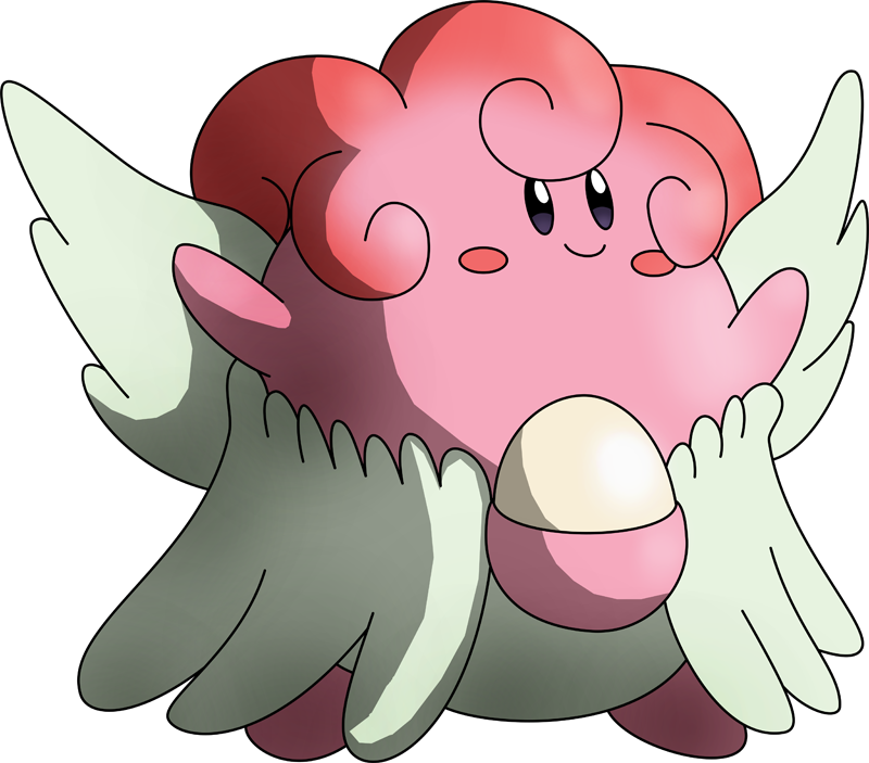 Mega Blissey Pokédex - Blissey (800x703), Png Download