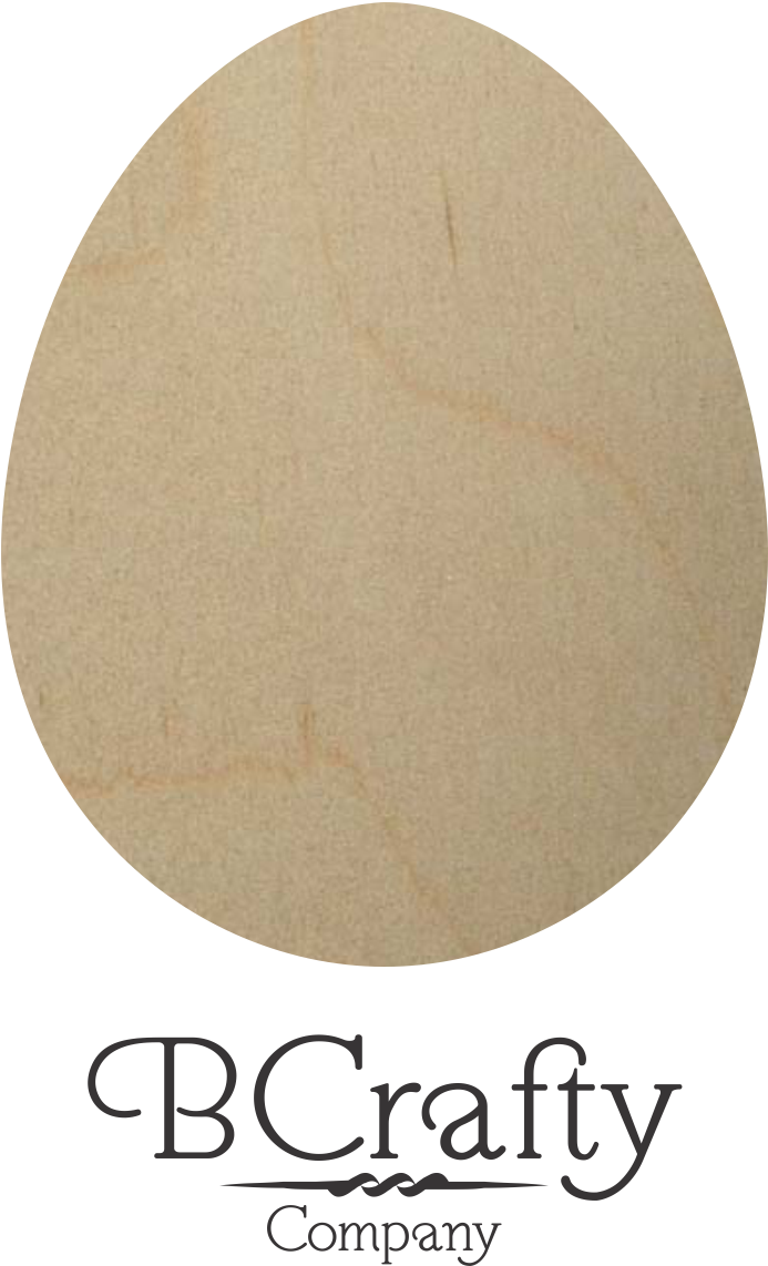 Wooden Egg Cutout - Easter (1124x1690), Png Download