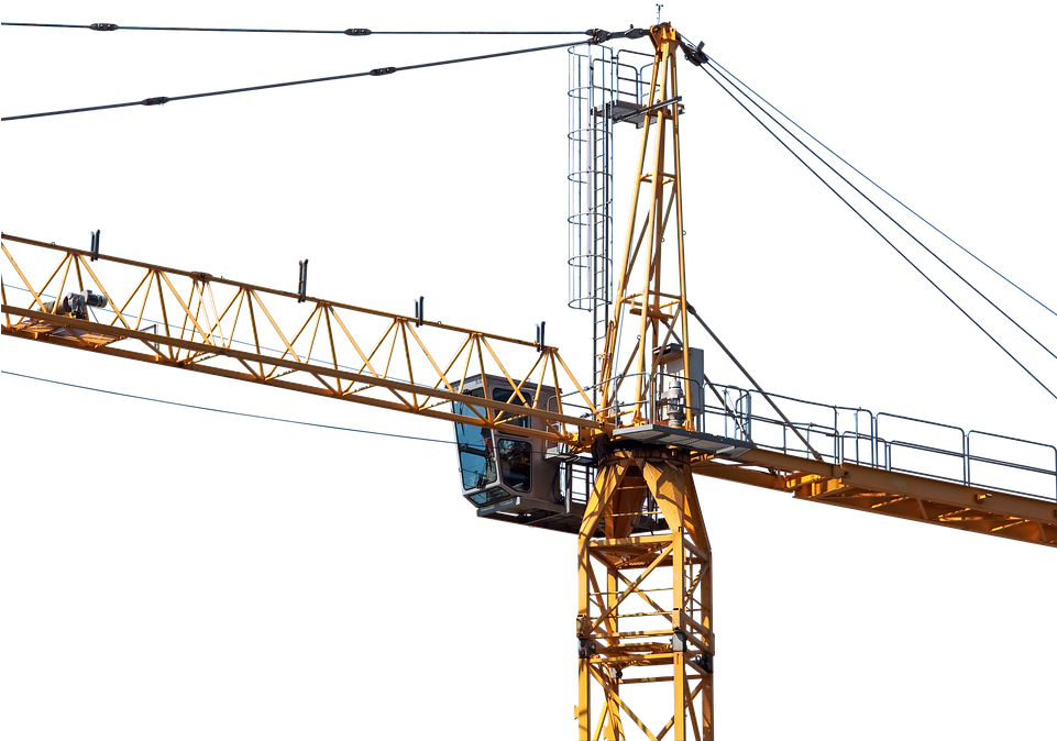 Gru Si Inclina Nel Centro Storico - Crane (960x718), Png Download
