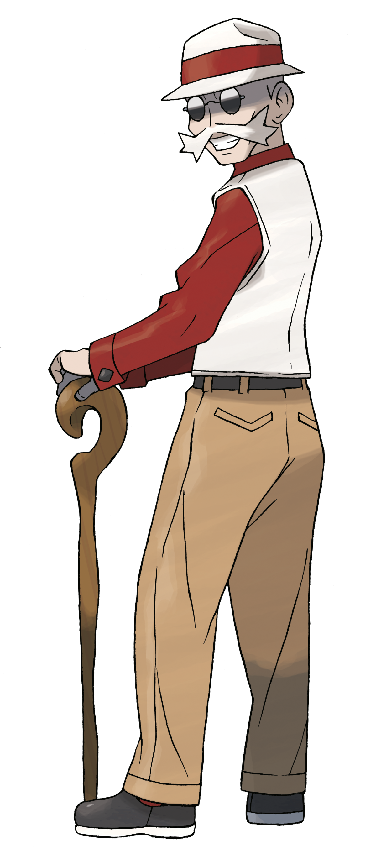 Blaine Pokemon (1200x2741), Png Download