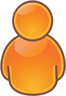 Human Verification - User With Laptop Icon (328x500), Png Download