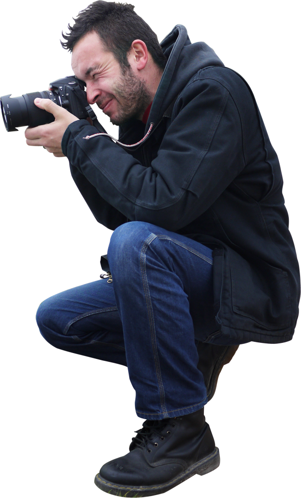 Camera Sitting Png Image - People Png (620x1024), Png Download