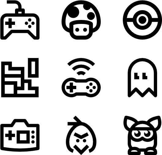 Video Games - Video Game Icons (600x564), Png Download