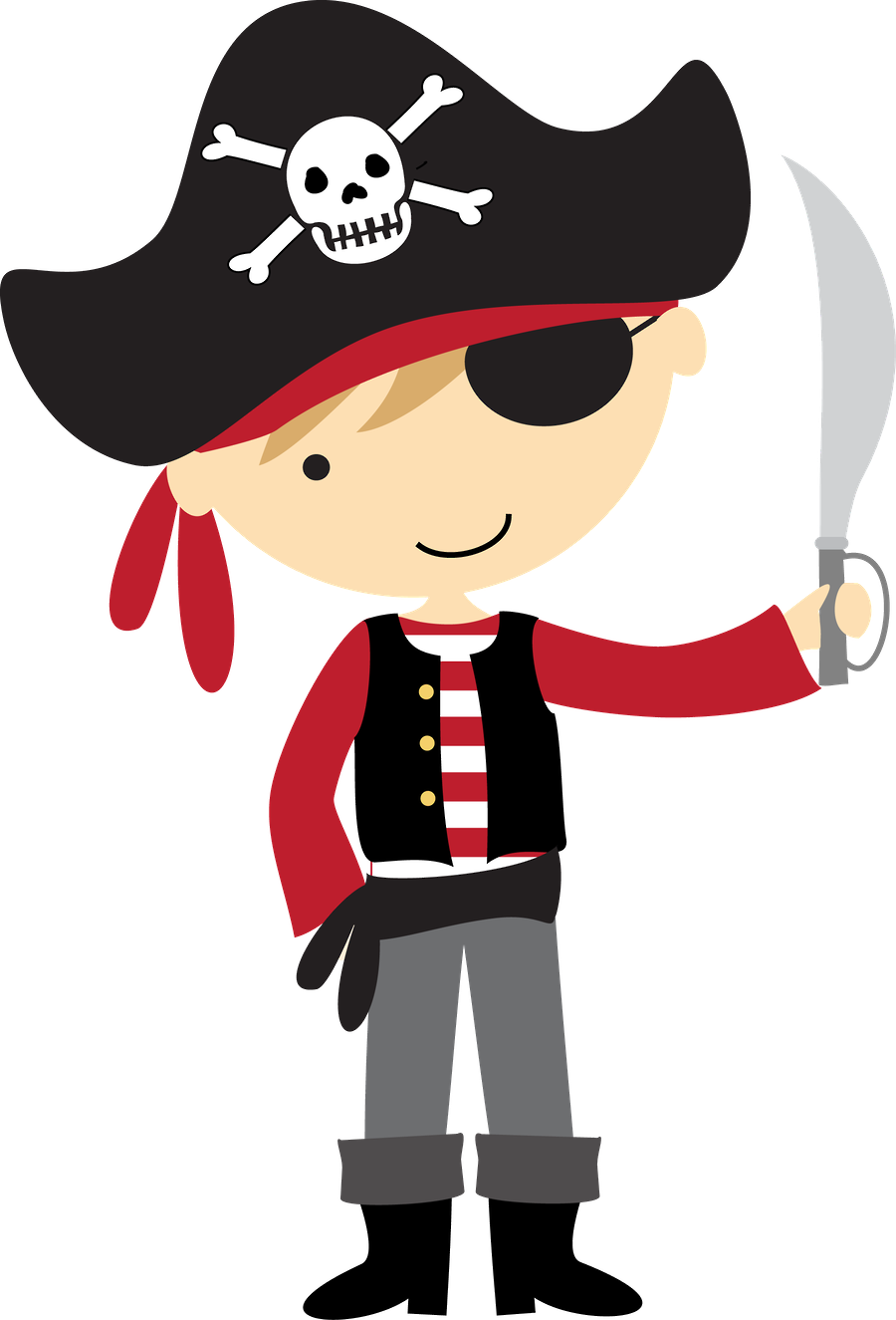 Pirata Png (900x1325), Png Download