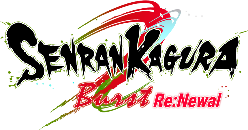 Senran Kagura Burst Renewal Logo - Senran Kagura Burst Renewal At The Seams (1200x614), Png Download