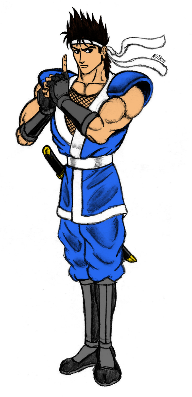 Hanzo By Mdtartist83 On Deviantart - Hanzo (617x1293), Png Download