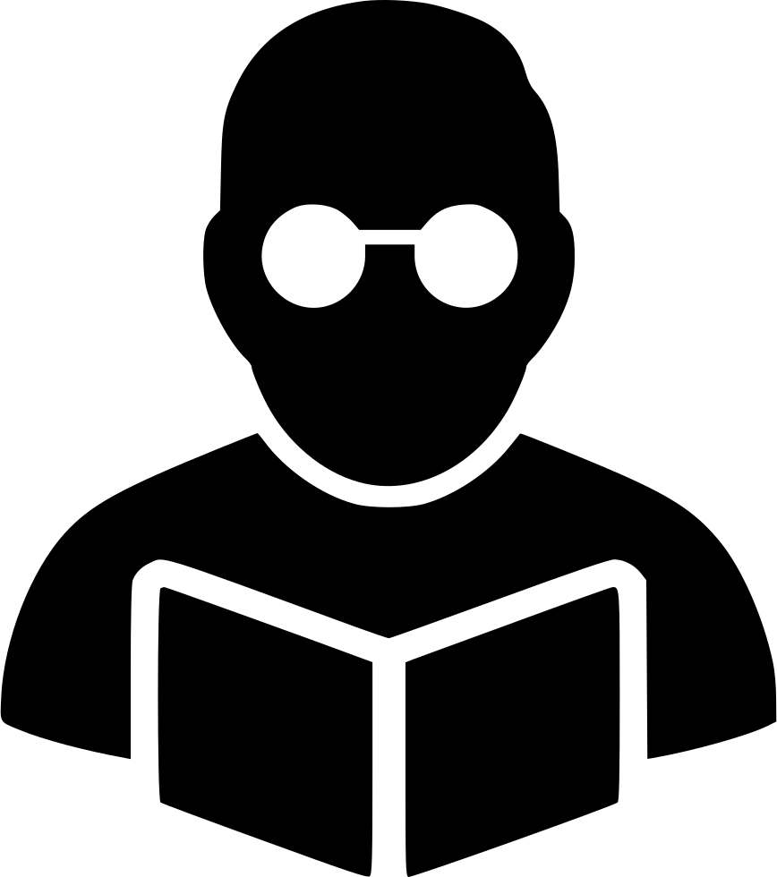 Png File - Student Icon White Png (868x980), Png Download