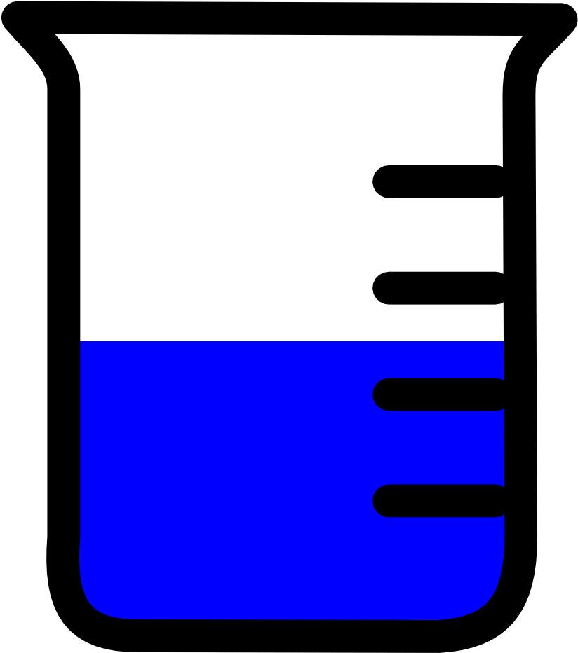 Science Beaker Clip Art - Beaker Clipart (800x800), Png Download