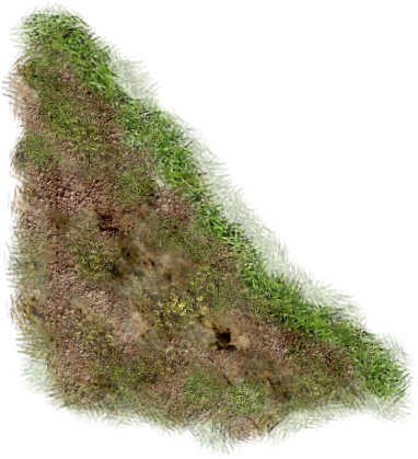 Dirt Png - Hill Of Dirt Png (438x453), Png Download