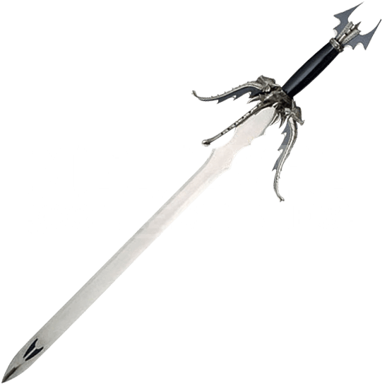 Quadruple Headed Dragon Sword - Black Dragon Sword Png (559x559), Png Download