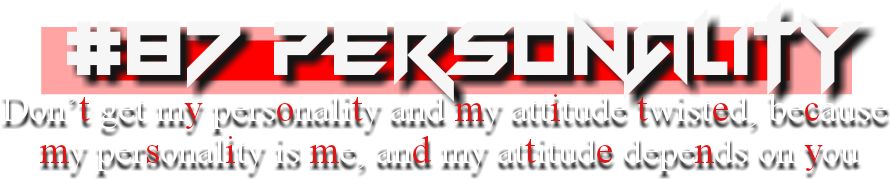 Text Effect Png Pic - Attitude Text Png For Picsart (1024x461), Png Download