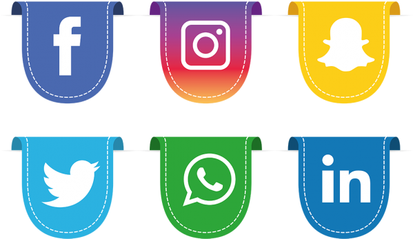 Social Media Icons Set, Social, Media, Icon Png And - Facebook Instagram Icon Png (640x640), Png Download