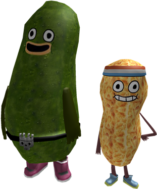 Pickle And Peanut (420x420), Png Download