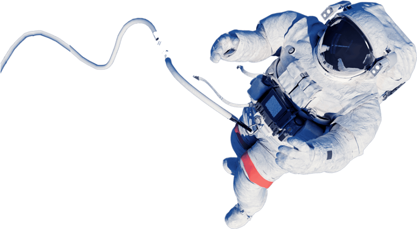 Free Png Astronaut Png Images Transparent - Wall Decal: Astronaut Wall Decal, 99x147cm. Wall Decal (850x482), Png Download
