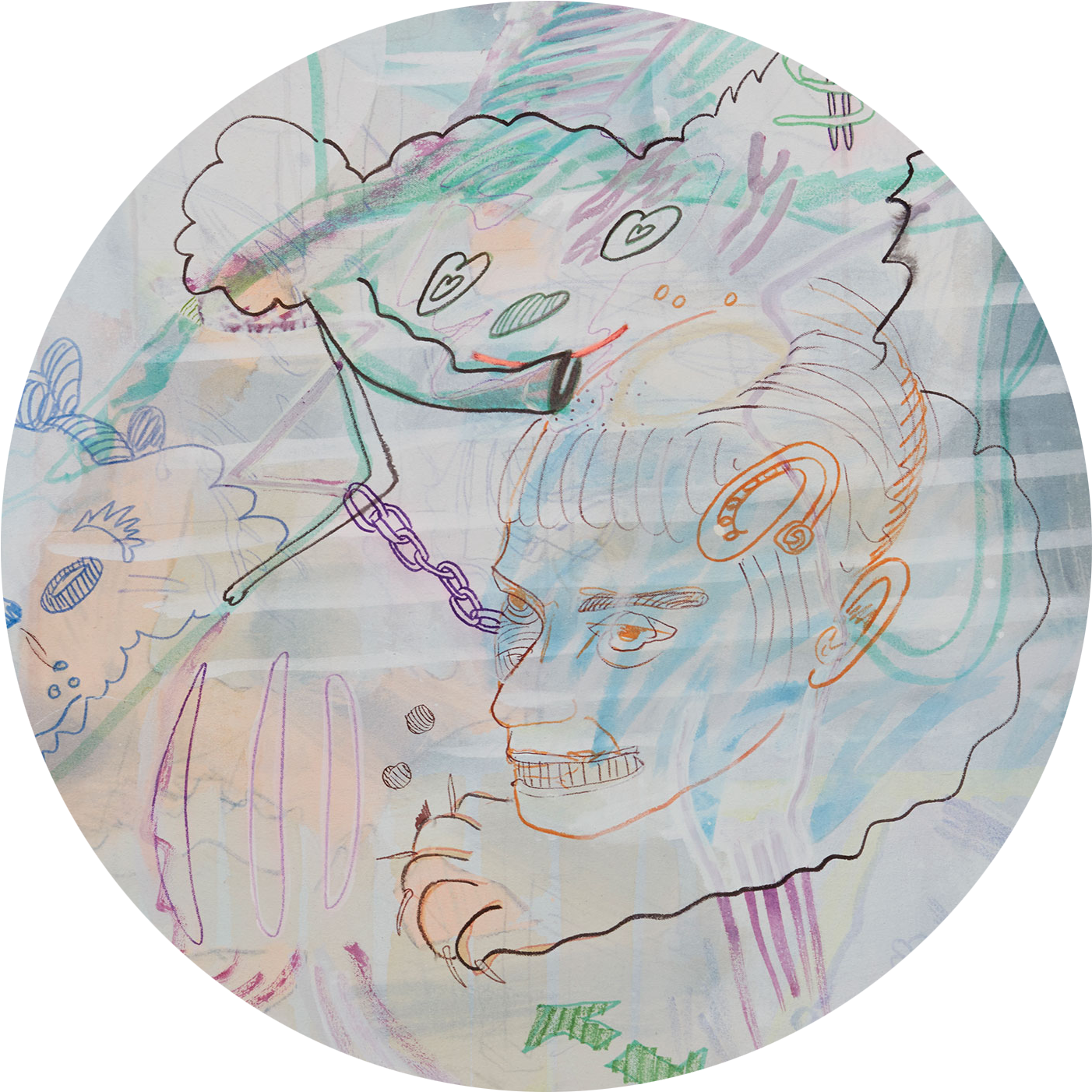 Watercolor Painting (1493x1472), Png Download