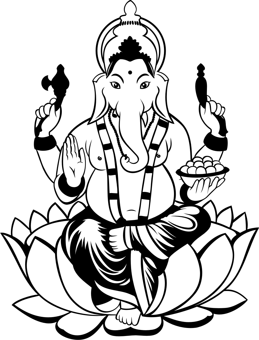 Lord Ganesha Vector Png