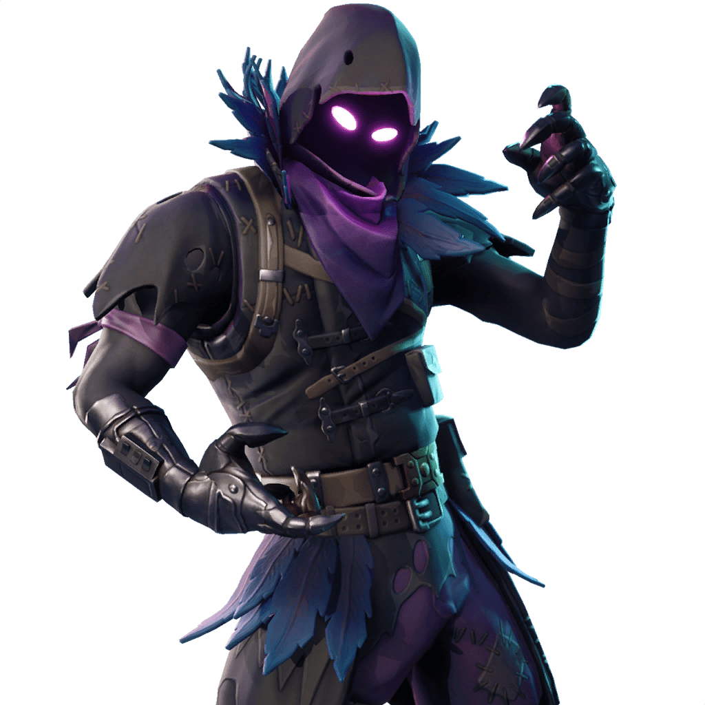 Fortnite Outfits Skins Files - Raven Fortnite (1024x1024), Png Download