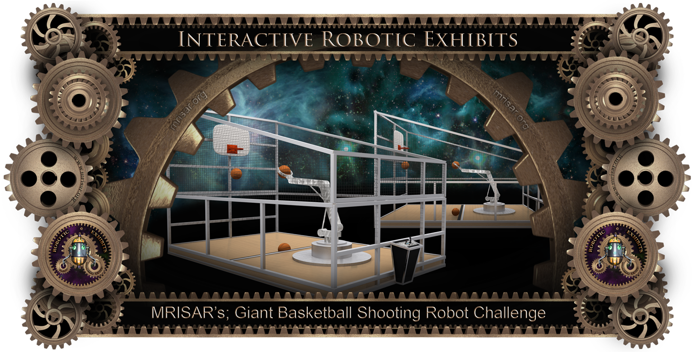Giant Basketball Shooting Robot Arm Challenge Or Human - Robotics (1408x720), Png Download