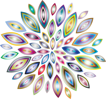 Petal Flower Computer Icons Rose - Petal (362x340), Png Download