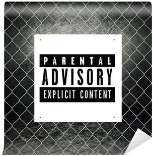 Parental Advisory Label Printed On Poster Wall Mural - Greatest Hitz Limp Bizkit (400x400), Png Download