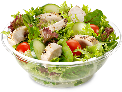 Salad Png Picture - Mcdonalds Uk Grilled Chicken Salad (444x507), Png Download