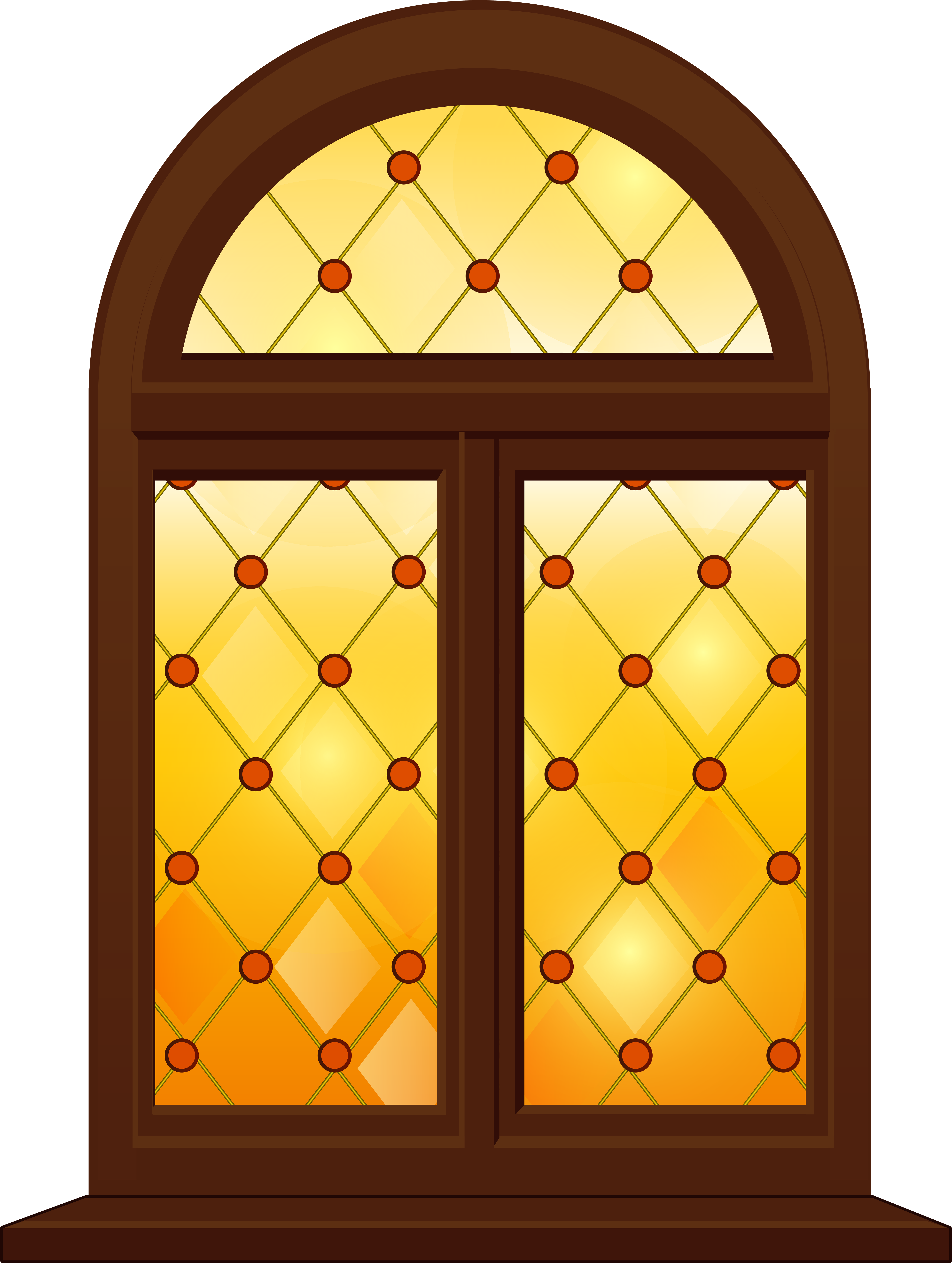 Decorative Window Png Clip Art (6092x8000), Png Download