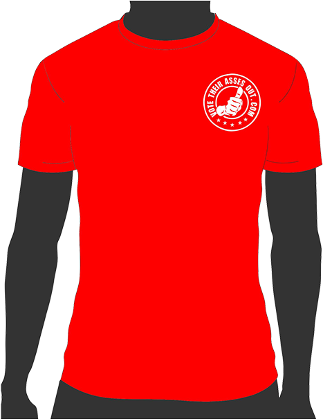 Red T-shirt - T-shirt (500x604), Png Download