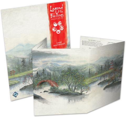 Legend Of The Five Rings Roleplaying - Legend Of The Five Rings Rpg Game Master's Kit (480x446), Png Download