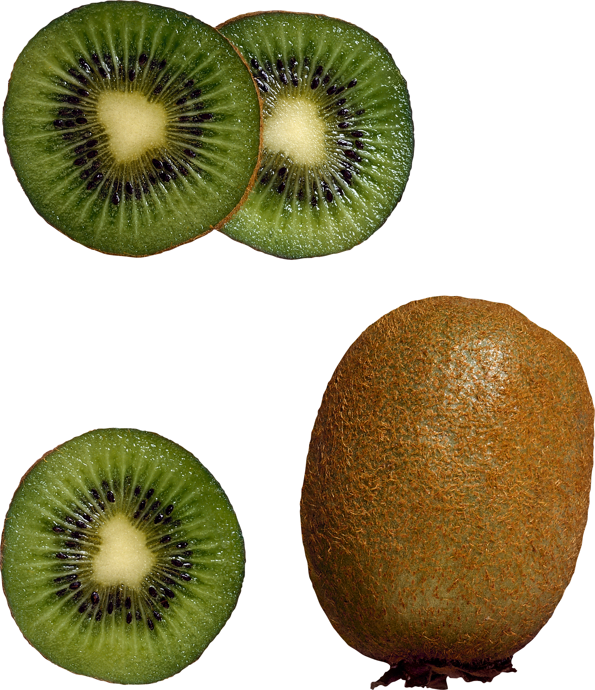 Kiwi Png Image, Free Fruit Kiwi Png Pictures Download - Fruit Top View Png (1919x2225), Png Download