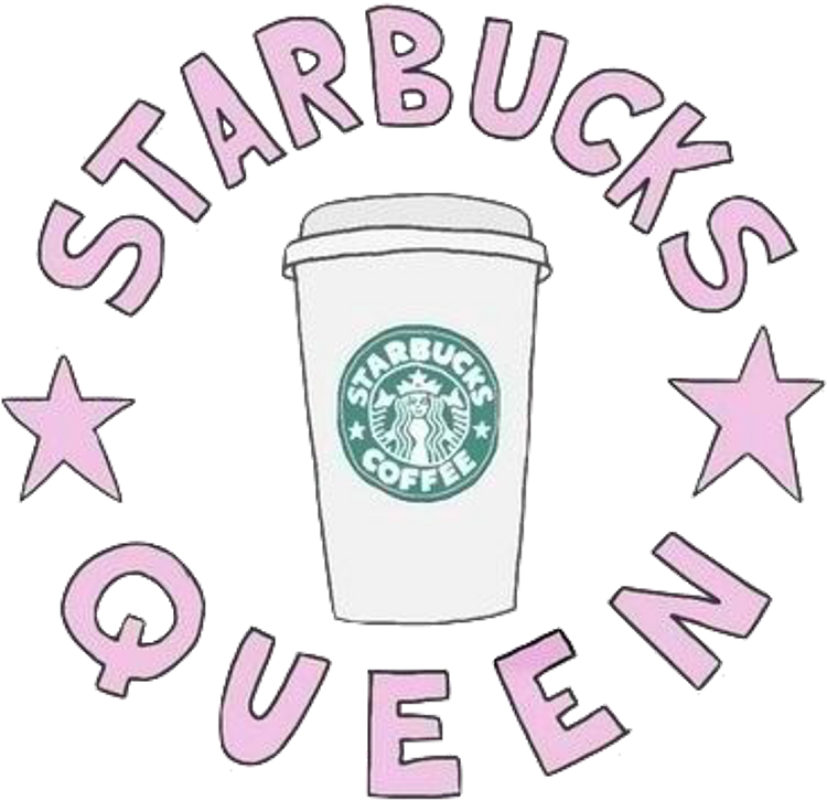 Starbucks Clipart Future - Starbucks Queen Starbucks Queen Starbucks Queen Sticker (500x500), Png Download