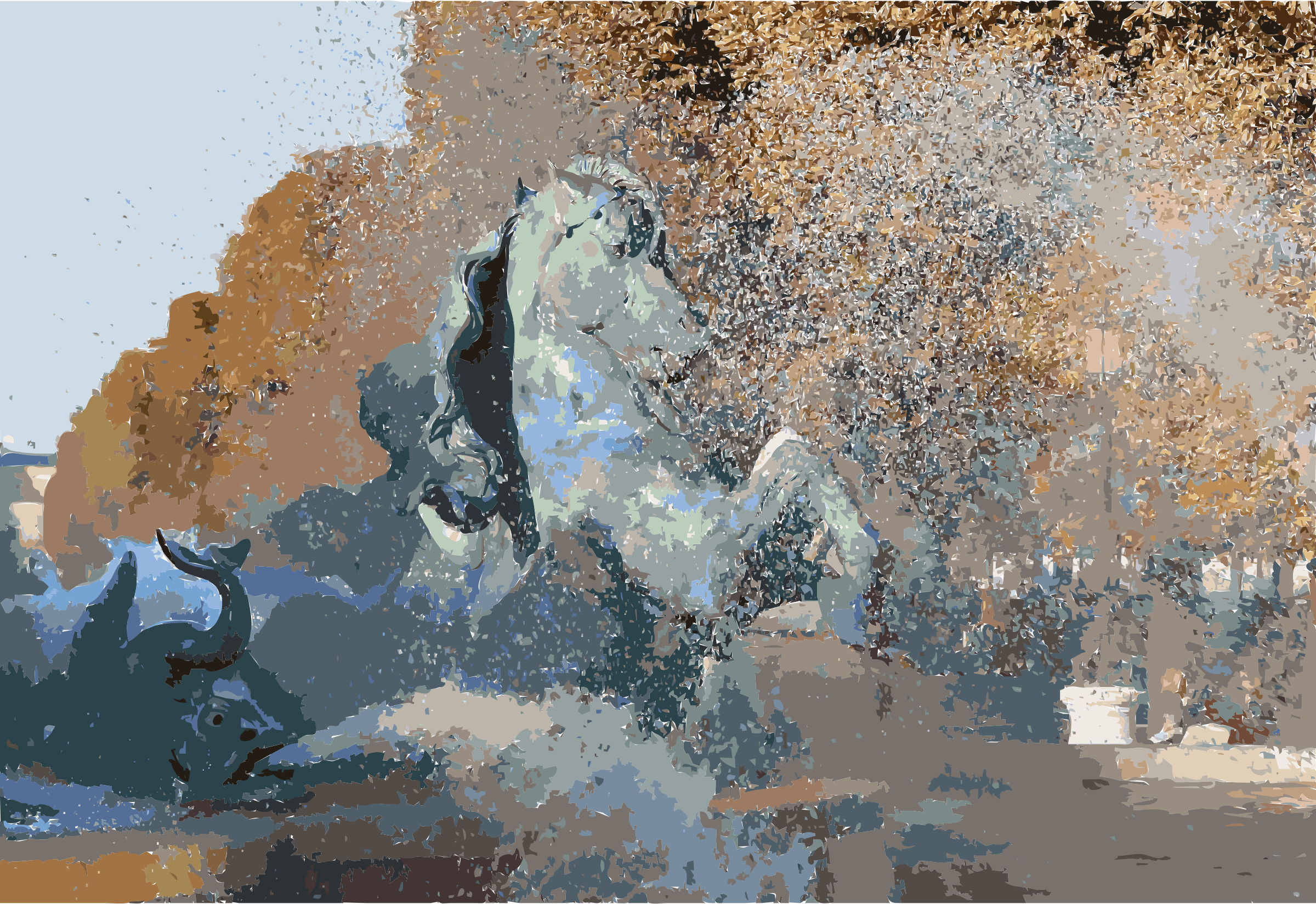 Watercolor Painting Computer Icons Visual Arts - Flower Girl Of The Château D'eau, V.1 (novels Of Paul (495x340), Png Download