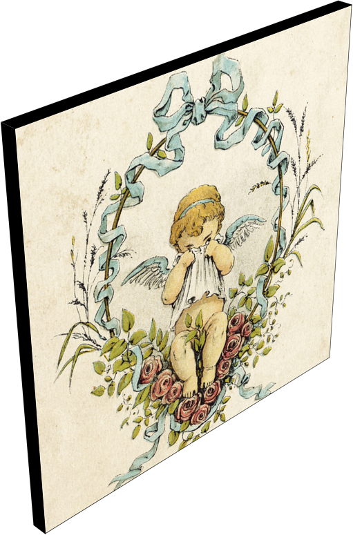 Canvas Print & Photos - Illustration (511x775), Png Download