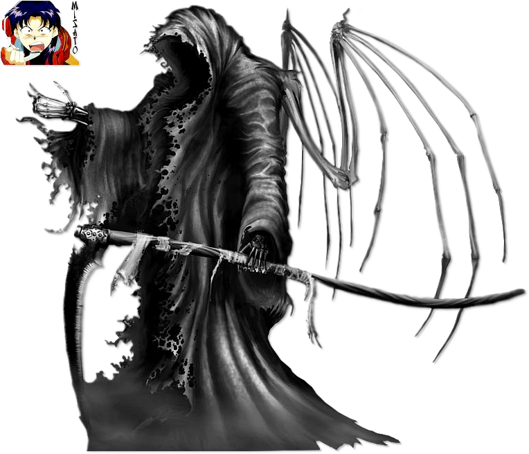 Grim Reaper Pictures, Grim Reaper Tattoo, Skull Pictures, - Female Grim Reaper Png (800x668), Png Download