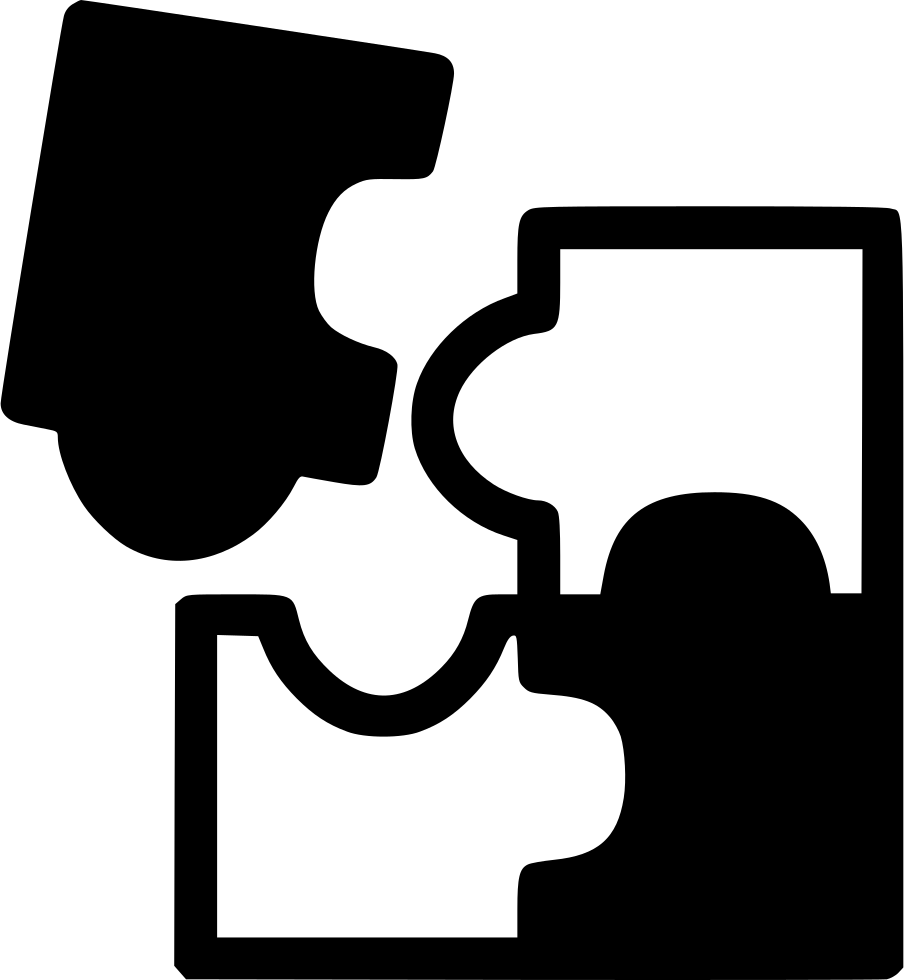Png File - Puzzle Pieces Icon Png (904x980), Png Download