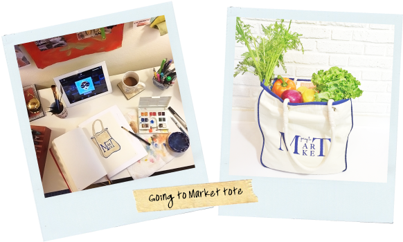 Going To Market - Daikon (621x389), Png Download