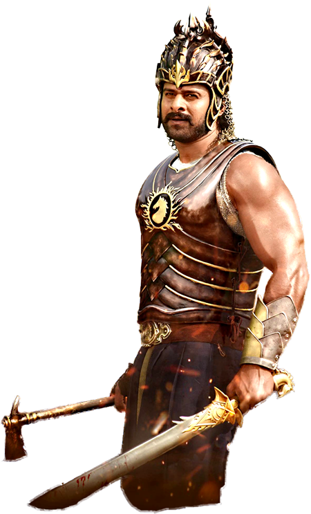 Prabhas Images Hd Png - Bahubali 2 Prabhas Png (450x743), Png Download