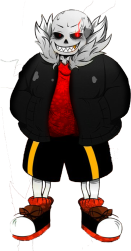 Underfell Sans Image - Underfell Sans Png (278x500), Png Download