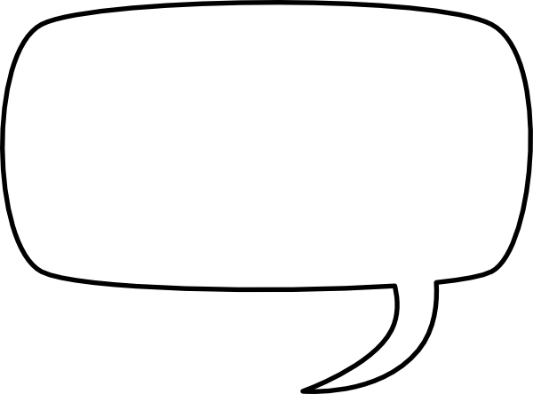 Speech Bubble Clip Art At Clker Com Vector Clip Art - White Talk Bubble Png (600x444), Png Download