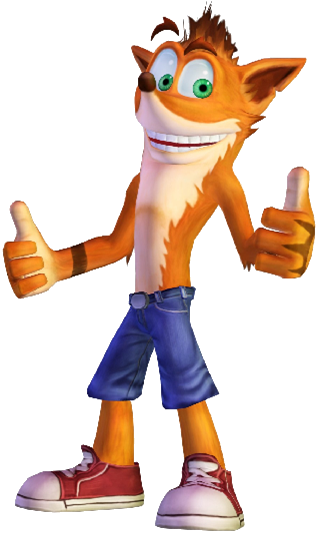 Crash Bandicoot - Crash Bandicoot Png (319x533), Png Download