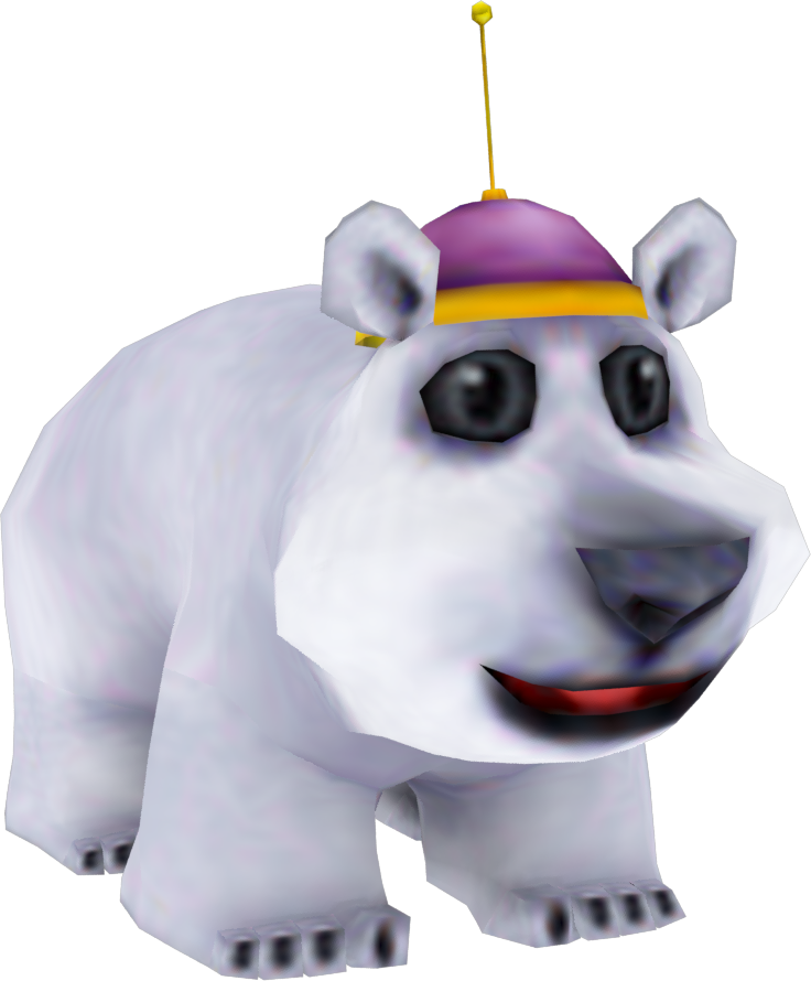 Polar Crash Nitro Kart - Crash Nitro Kart Polar (736x890), Png Download